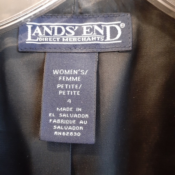 Land's End Plaid Stitched Blazer - Picture 3 of 5